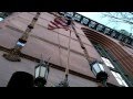 Flag Runners: Chicago Public Library Flagpole in the South Loop