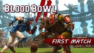 BLOOD BOWL 2: FIRST MATCH (INGAME FOOTAGE)