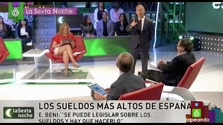 El momento de tensión entre Eduardo Inda e Hilario Pino en laSexta Noche