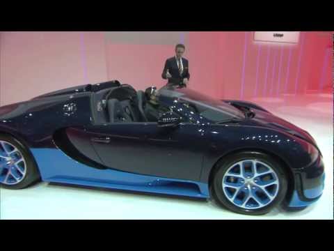 Bugatti Veyron 16.4 Grand Sport Vitesse preview at VW Group Evening | Geneva | March 2012