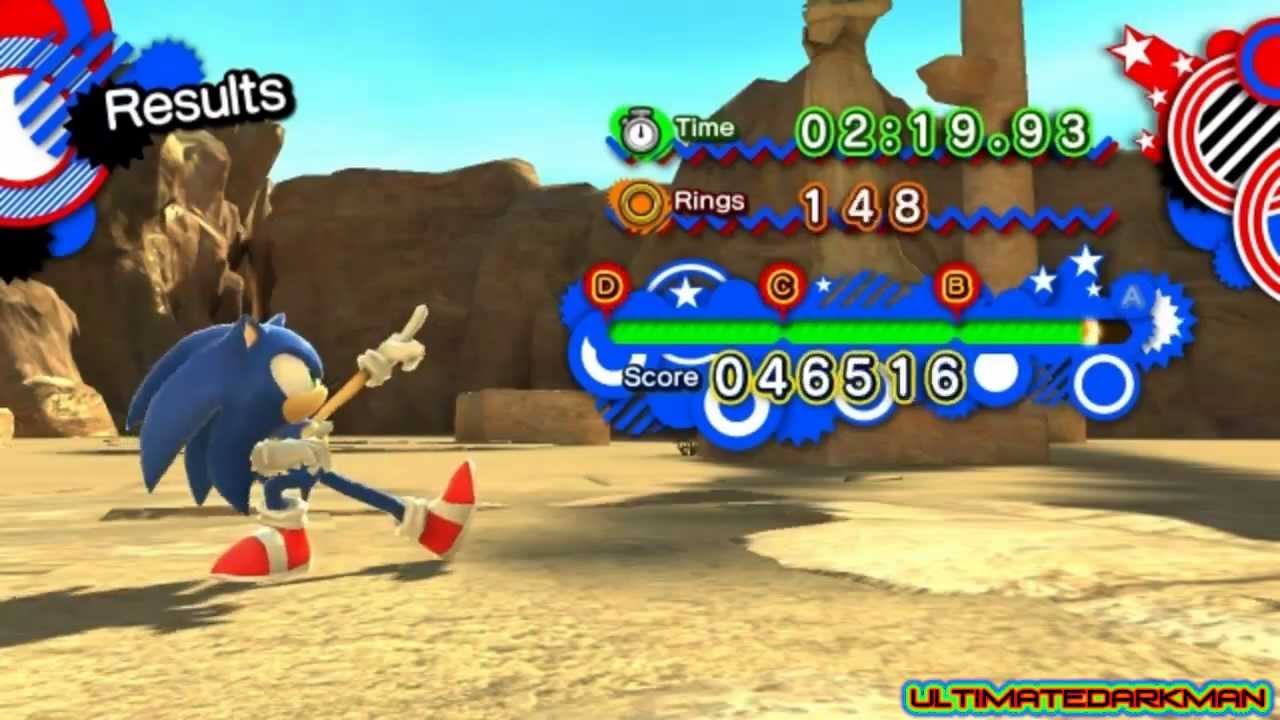 Sonic Generations For Wii