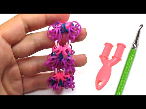 Как из резинок плести червяка Как из резинок плести червяка