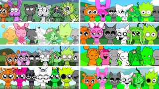 Incredibox - Sprunki But Love Couples In All Babies Mods Part 3