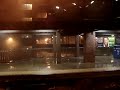 Rain Storm at White Plains Train Station New york