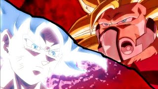 Goku Ultra Istinto Vs kamba (SUPER DBH EP6)