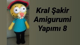 Kral Şakir Amigurumi Yapımı Tarifi 8 (Bıyık Yapımı)