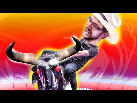 Mechanical Bull Fails
