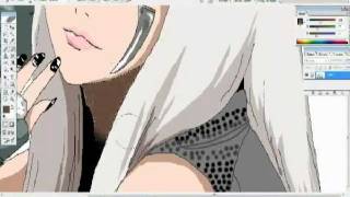 Drawing to "Lady Gaga" version Anime
