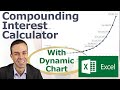 Making a Compounding Interest Calculator in Excel