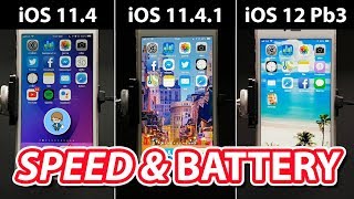 ไปต่อหรือควรรอ? iOS 11.4 VS 11.4.1 VS 12 Public beta 3 Speed and Battery ใครเร็ว ใครสูบแบต ไปชมกัน