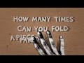 How Folding Paper Can Get You to the Moon