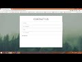 How To Create Simple Contact Us Form Using And Css How To Create Simple Contact Us Form Using And Css