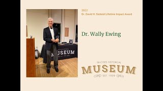 Dr. David E. Siebold Lifetime Impact Award Presentation