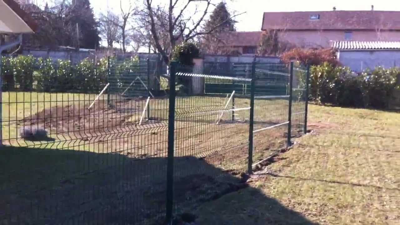 clôture hauteur 50 cm