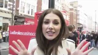 Lucy Pinder Ladbrokes Promo
