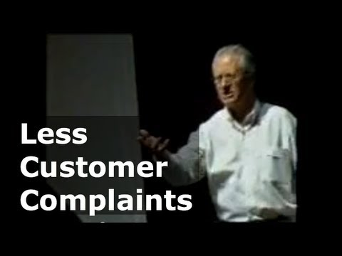 Less Customer Complaints - Not Bigger Complaints Department | Colin Bockman