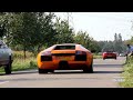 50 Supercars Full Speed Accelerating!! LOUD SOUNDS