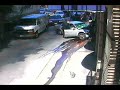 Car Crashes Into Building Nearly Killing Pedestrian