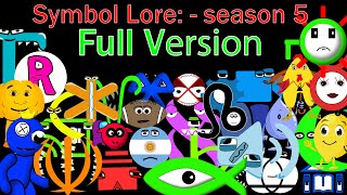 Symbol Lore Full Version - Season 5. All Parts