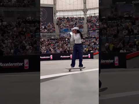 Rayssa Leal’s Single Tricks at SLS Sydney 🤩