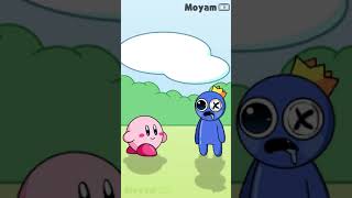Kirby Inhales Rainbow Friends