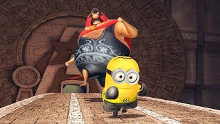 Deable Me 3 Minion Rush - Boxer Minion With Upgraded Costume Vs El Macho