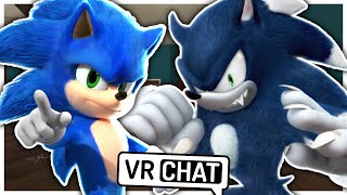 Movie Sonic Meets Sonic The Werehog In Vr Chat
