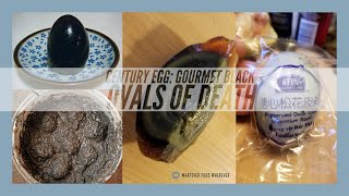 Century Egg Taste Test - Black And Gooey