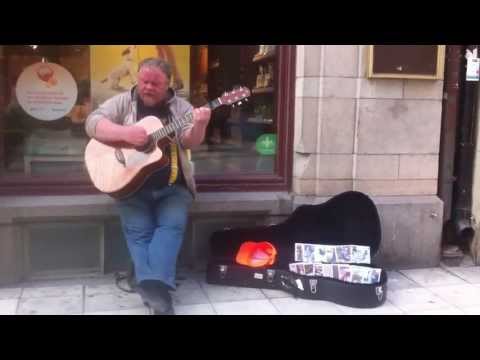 Dave Stewart - Just a small town girl Stockholm Street Artist...