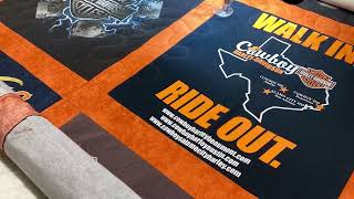 Making my Big Brother’s Harley Davidson Tshirt Quilt
