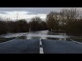 Видео A417 Nr Maisemore Flooded 27th December 2012