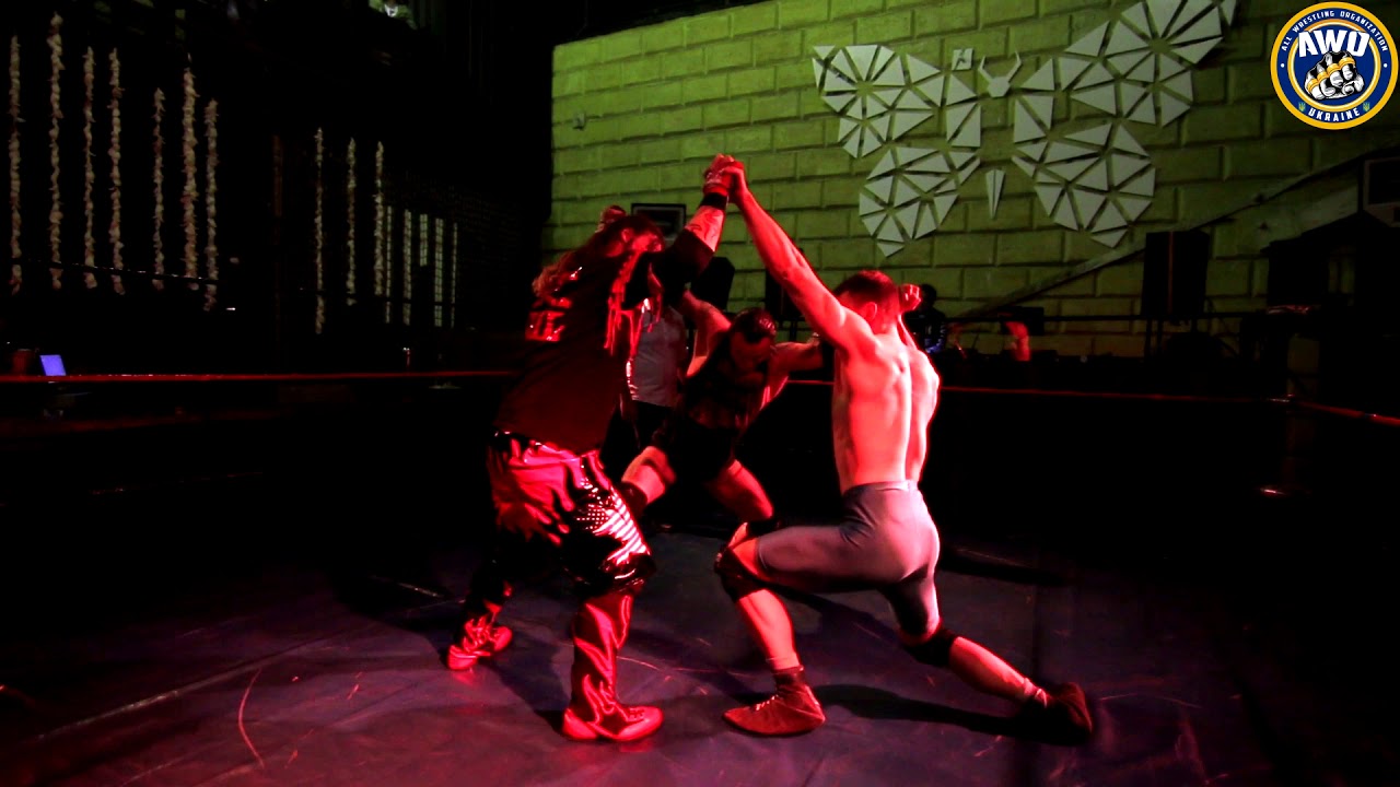Alex Arthur vs Ronnie Bravo vs BlonDevil. AWO Ukraine Championship @ Goldrush, 16-03-2019