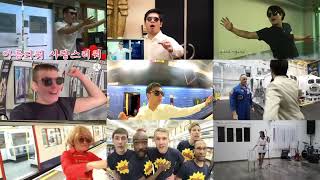 Gangnam Style 9 Parody Mashup