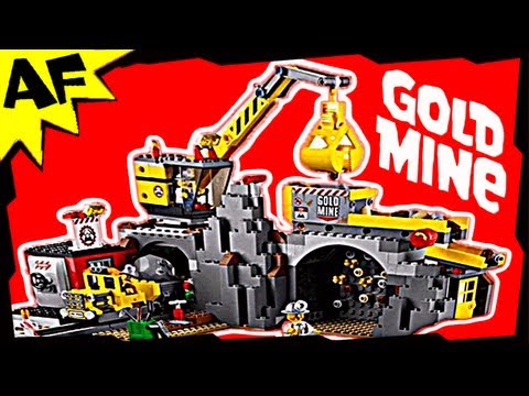 Lego Youtube on Lego City Gold Mine 4204 Animated Building Review
