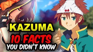 10 Kazuma Facts You Didn?t Know! KonoSuba Facts