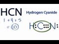 HCN Lewis Structure: How to Draw the Lewis Structure for HCN