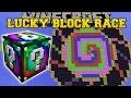 Minecraft: SPIRAL DROPPER LUCKY BLOCK RACE - Lucky Block Mod ...