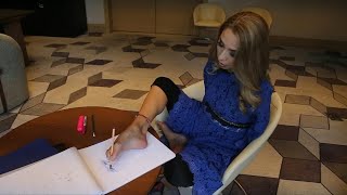 Made By Foot Mexican Designer Overcomes Disability In Style