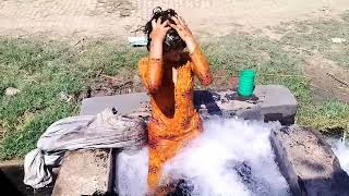Suhana Vloge Bathing