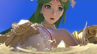 Super Smash Bros Ultimate Giantess Palutena