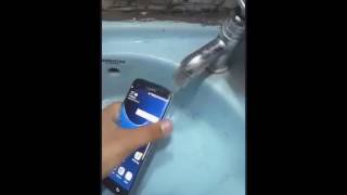 Samsung Galaxy S8 Water Test Shocking