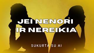 Jei Nenori Ir Nereikia Ai Cover