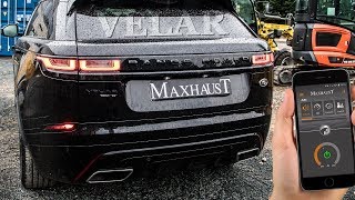 Range Rover Velar Maxhaust Exhaust Sound-System With App
