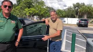 Happy customers at Julians auto showcase