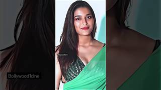 Sai Manjrekar In Green Saree