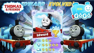 Edward Evolves Into Super Diamond Racers Ryan Races With Friends - Thomas And Friends Gogo Thomas
