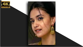 Keerthy Suresh Beat Sync Full Screen 4K Whatsapp Status Video Trending Status