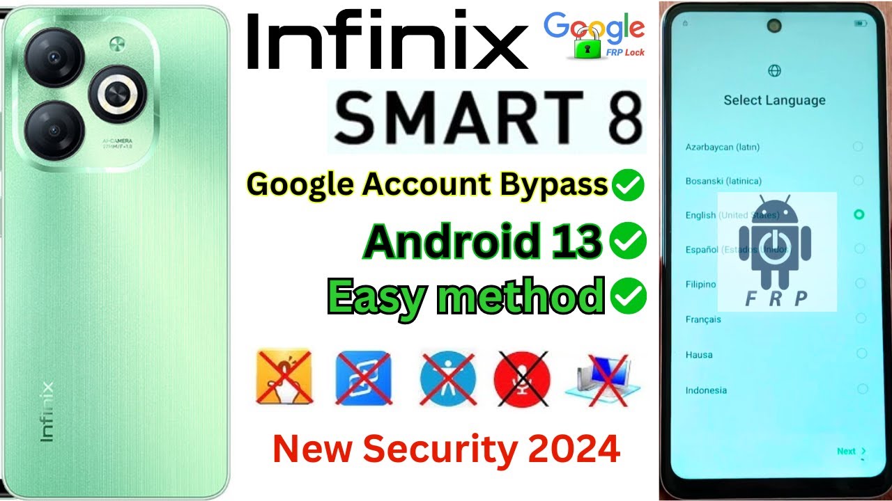 Infinix Smart 8 (X6525) FRP Bypass Android 13 XShare Infinix Smart 8 (X6525) FRP Bypass Android 13 XShare