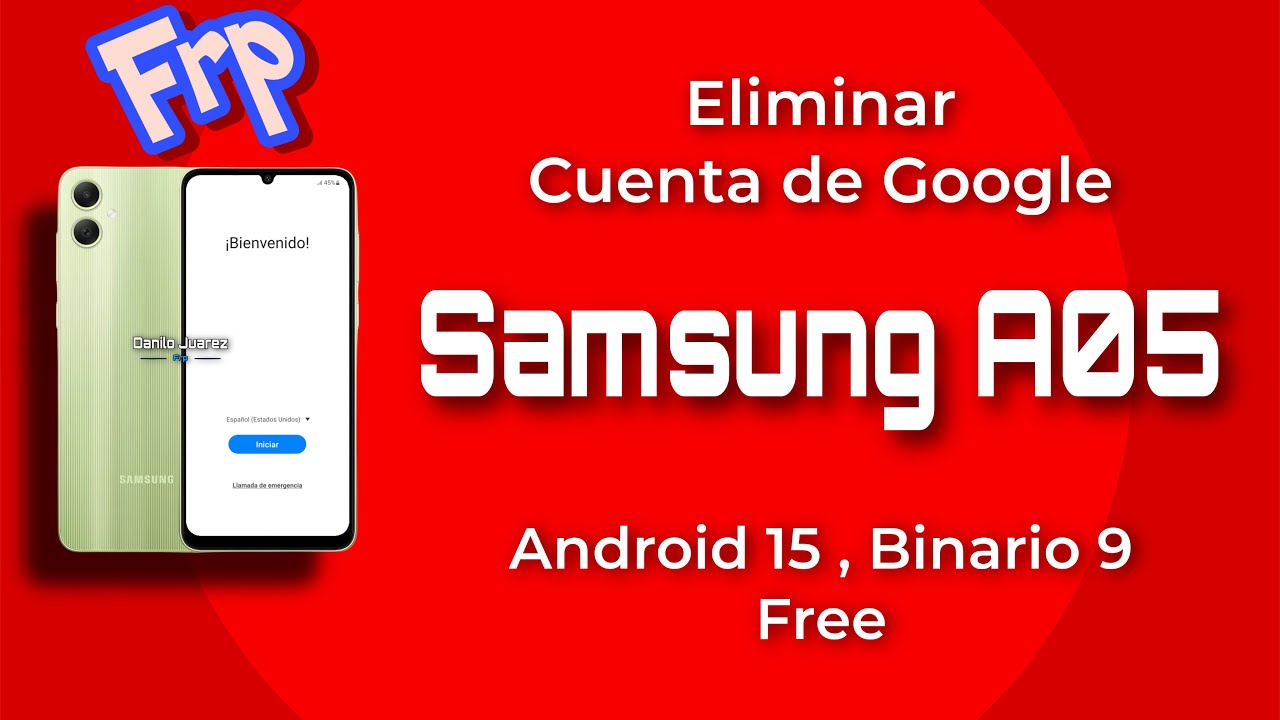 Delete Google Samsung account A05 bypass FRP Galaxy A05 Delete Google Samsung account A05 bypass FRP Galaxy A05