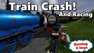 Roblox Train Crash With Slowmotion